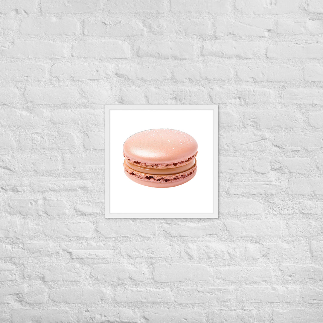 Rose Gold Macaron Framed poster 🤤 from Yumify.AI