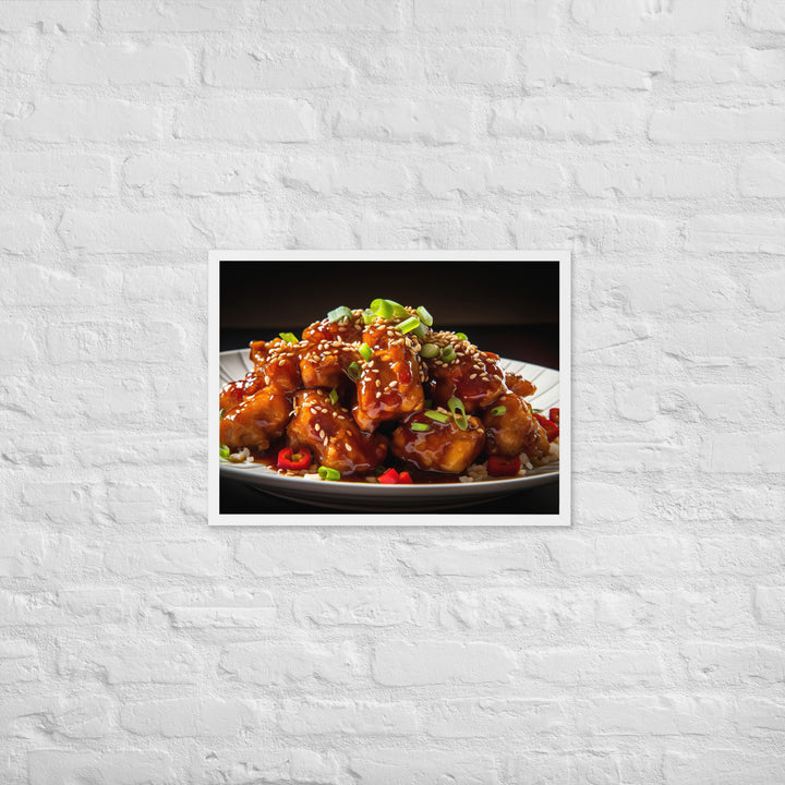 General Tso's Chicken Framed poster 🤤 from Yumify.AI