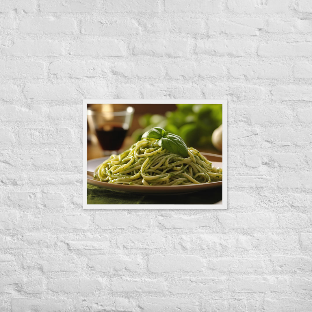 Pesto Genovese Framed poster 🤤 from Yumify.AI