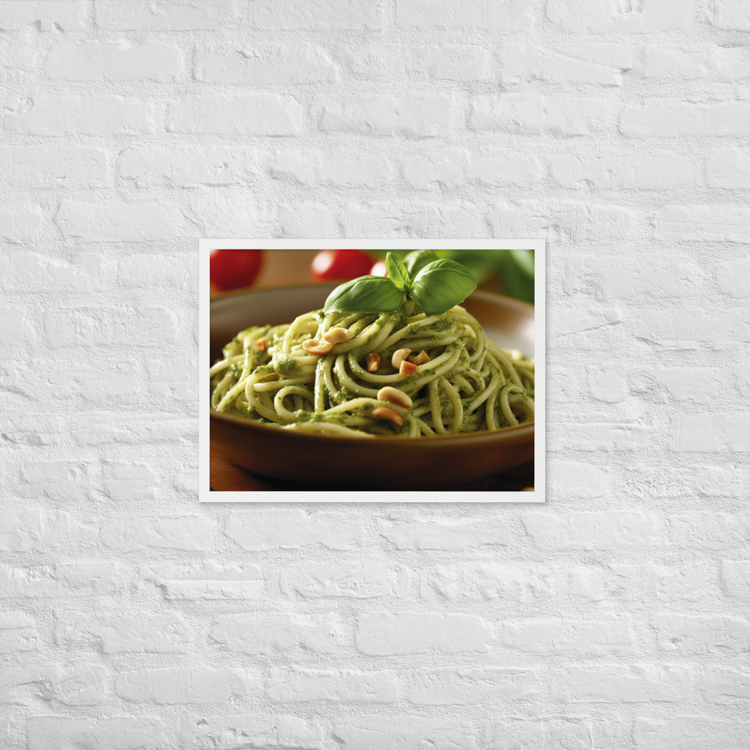 Pesto Genovese Framed poster 🤤 from Yumify.AI