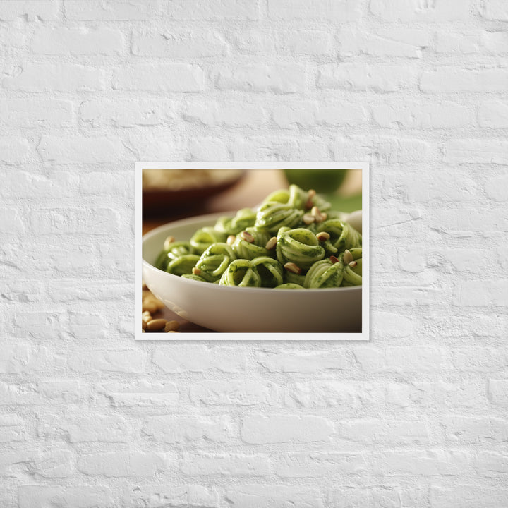 Pesto Genovese Framed poster 🤤 from Yumify.AI