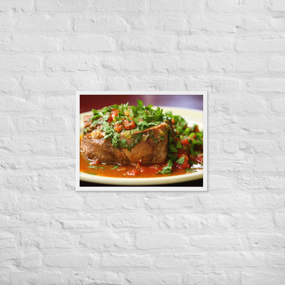 Osso Buco Framed poster 🤤 from Yumify.AI