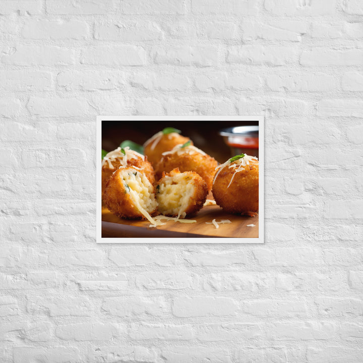 Arancini Framed poster 🤤 from Yumify.AI