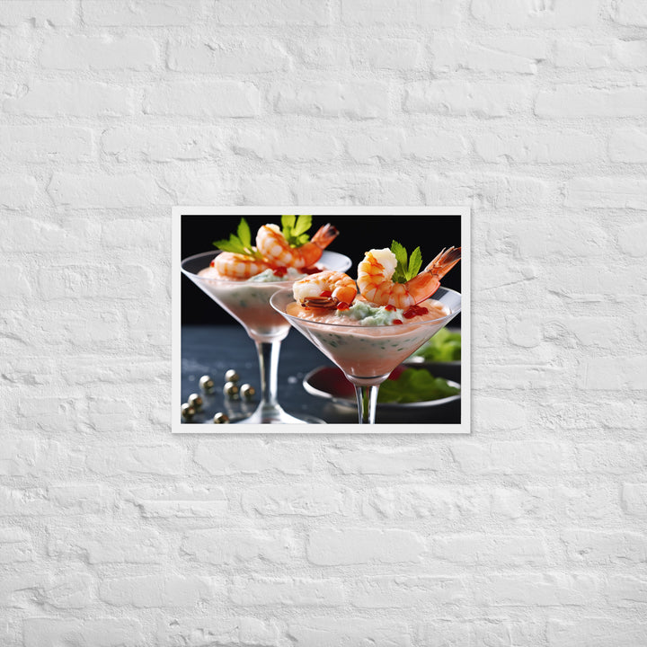 Prawn Cocktail Framed poster 🤤 from Yumify.AI