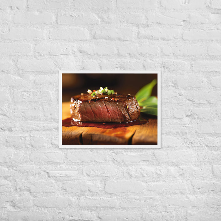 Kangaroo Fillet Framed poster 🤤 from Yumify.AI