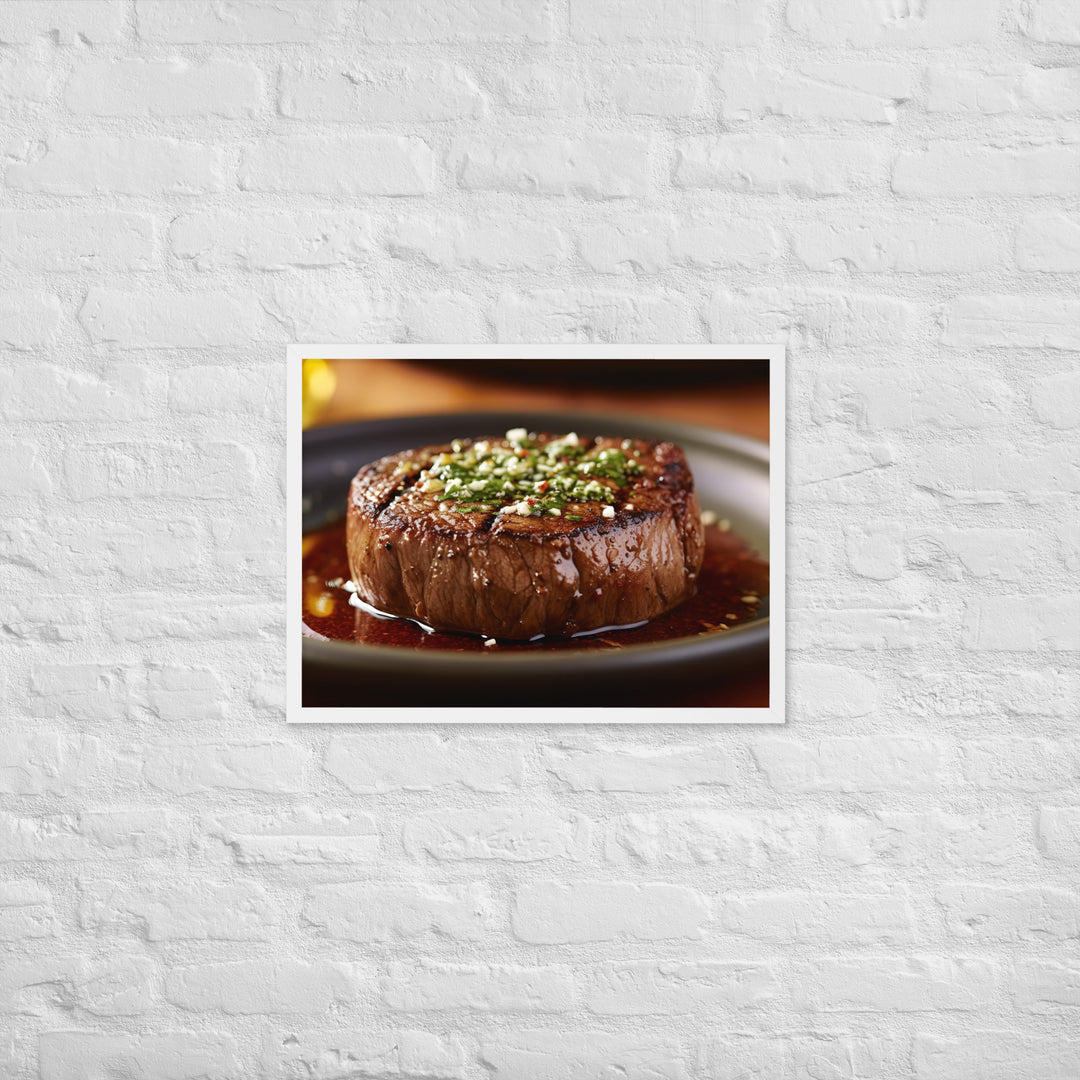 Australian Beef Steak Framed poster 🤤 from Yumify.AI