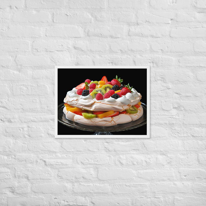 Pavlova Framed poster 🤤 from Yumify.AI