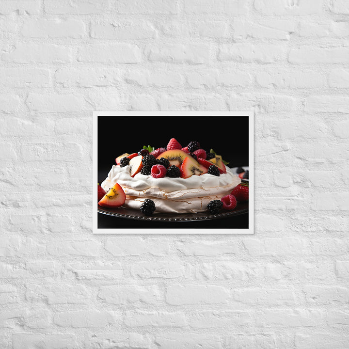 Pavlova Framed poster 🤤 from Yumify.AI