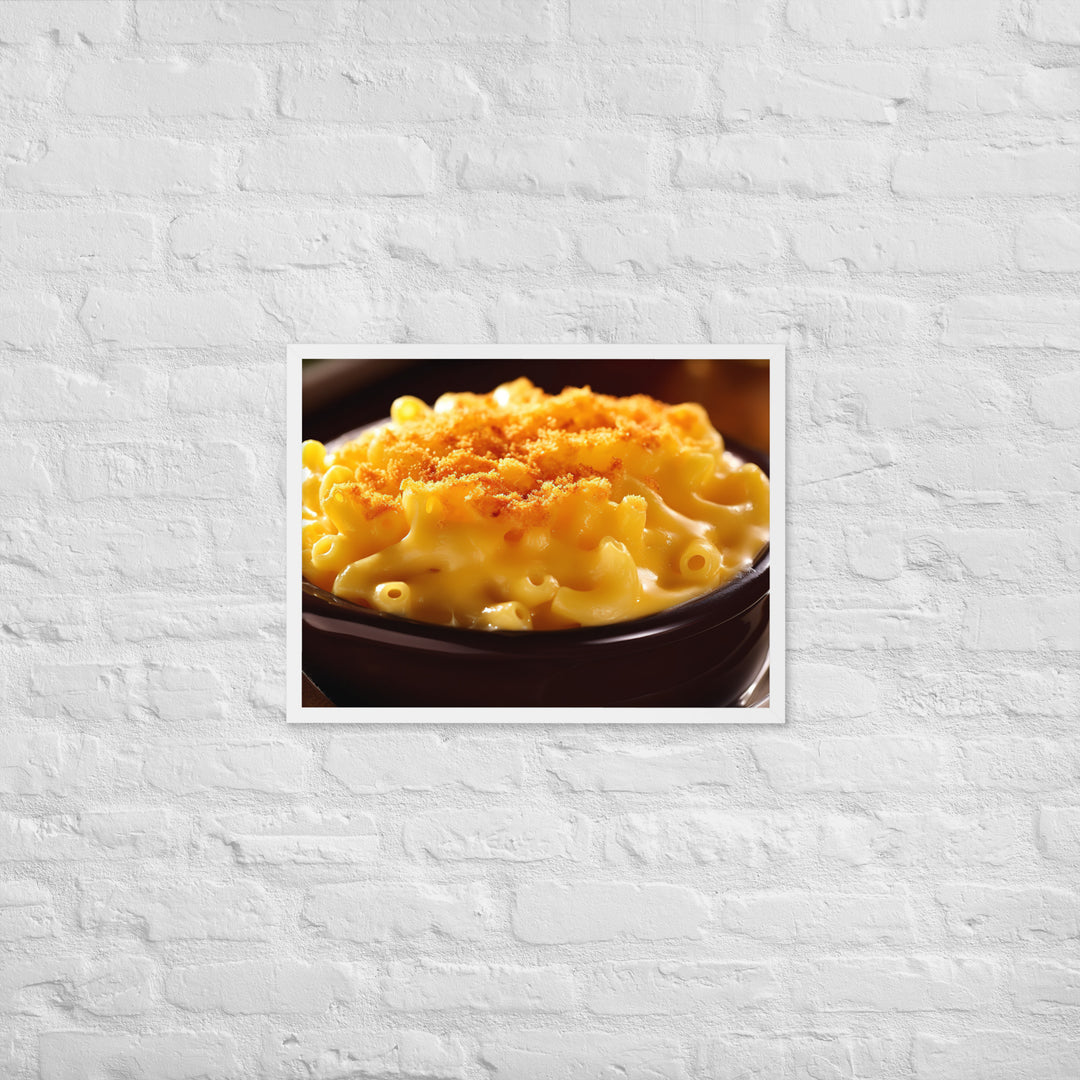 Macaroni and Cheese Framed poster 🤤 from Yumify.AI