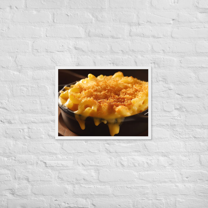 Macaroni and Cheese Framed poster 🤤 from Yumify.AI