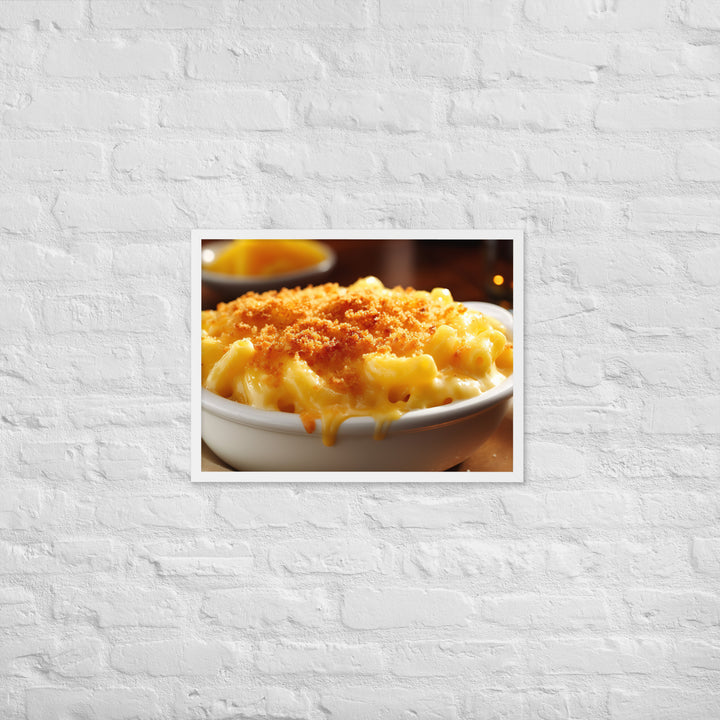Macaroni and Cheese Framed poster 🤤 from Yumify.AI
