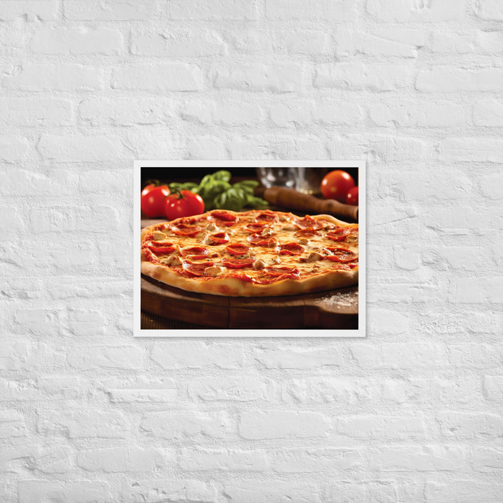 Pizza Framed poster 🤤 from Yumify.AI