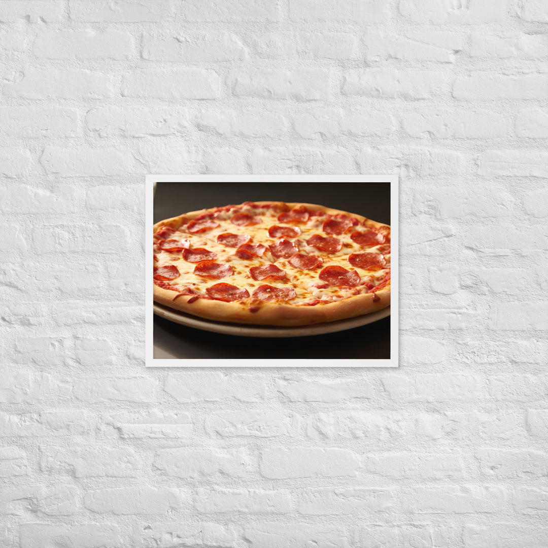 New York style Pizza Framed poster 🤤 from Yumify.AI