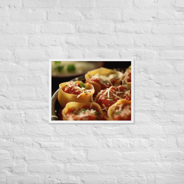 Tortellini Framed poster 🤤 from Yumify.AI