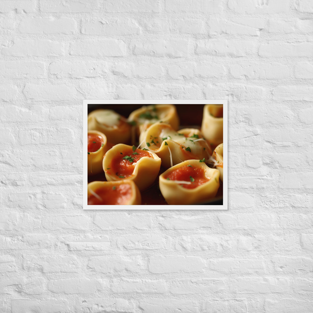 Tortellini Framed poster 🤤 from Yumify.AI