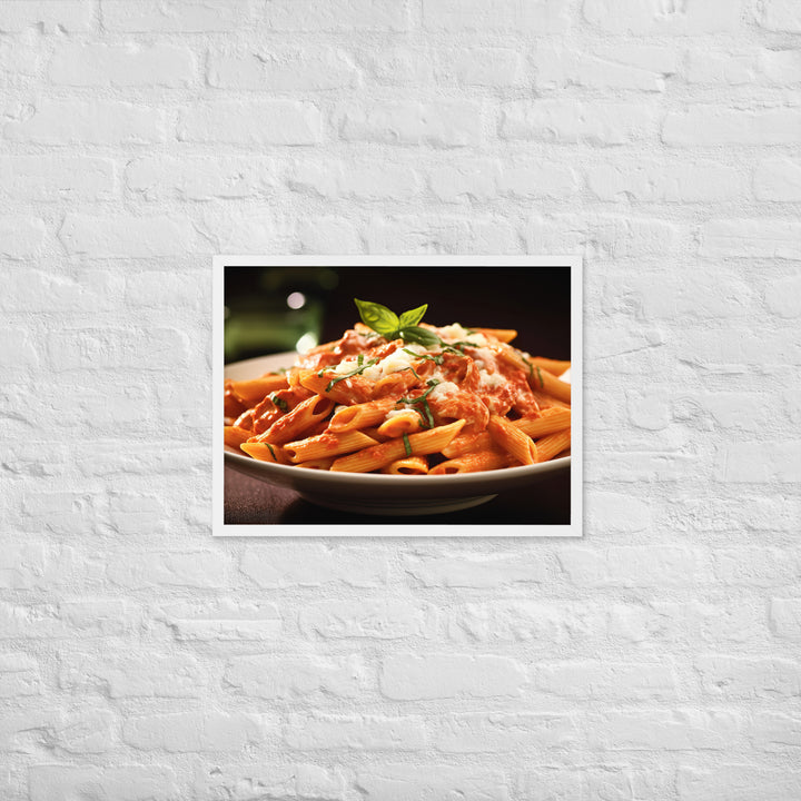 Penne alla Vodka Framed poster 🤤 from Yumify.AI