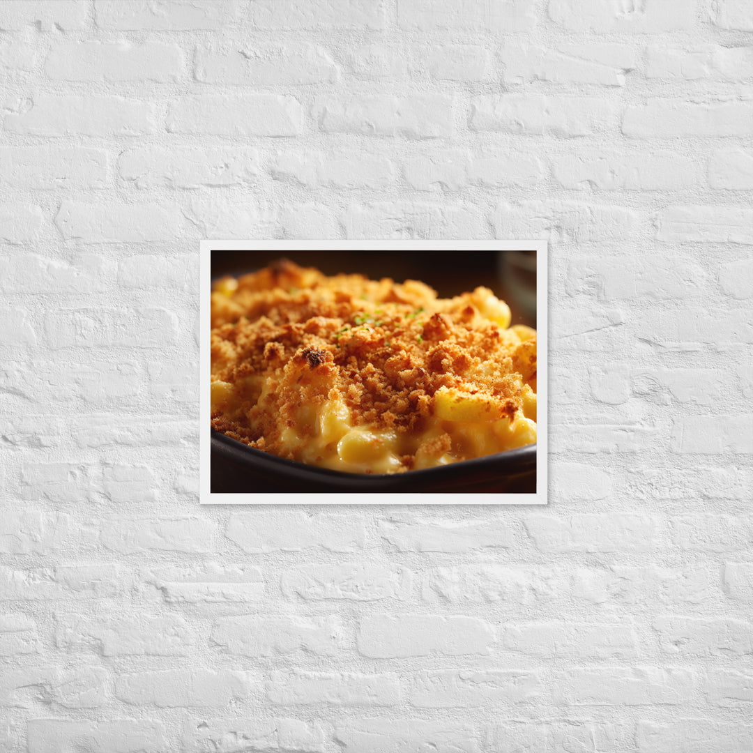 Macaroni and Cheese Framed poster 🤤 from Yumify.AI