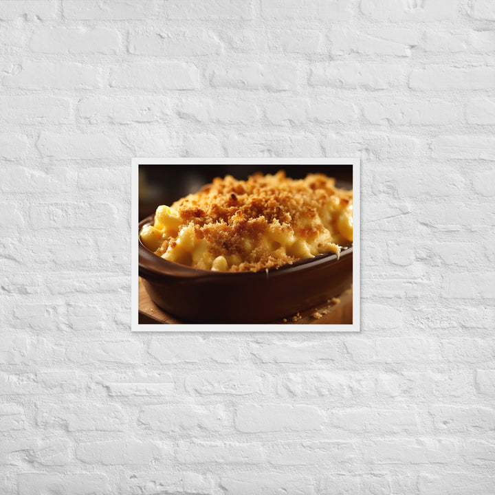 Macaroni and Cheese Framed poster 🤤 from Yumify.AI