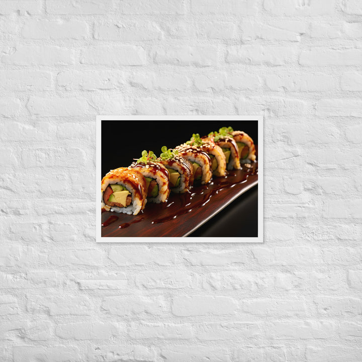 Unagi Roll Framed poster 🤤 from Yumify.AI