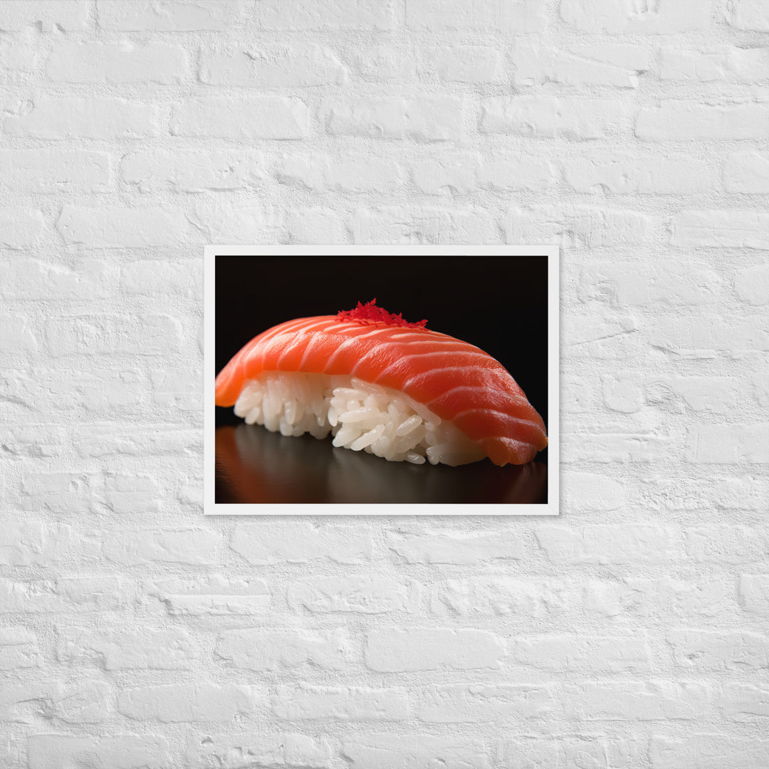 Nigiri Sushi Framed poster 🤤 from Yumify.AI