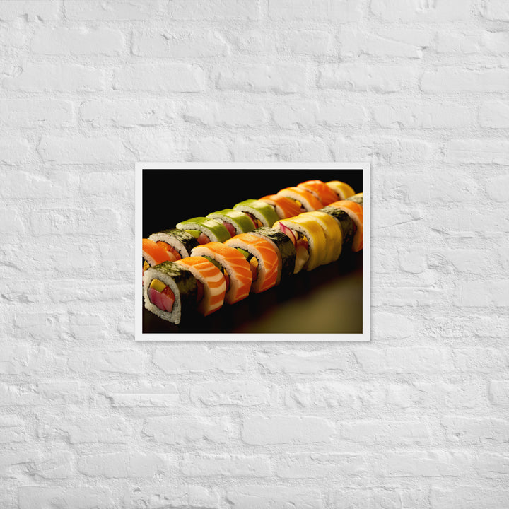 Maki Sushi Framed poster 🤤 from Yumify.AI