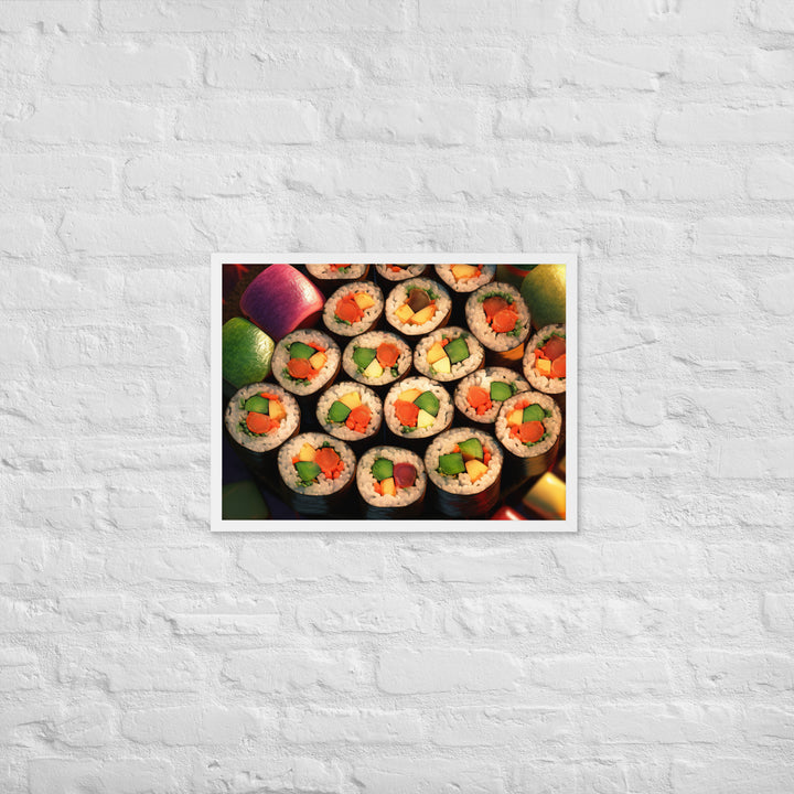 Maki Sushi Framed poster 🤤 from Yumify.AI