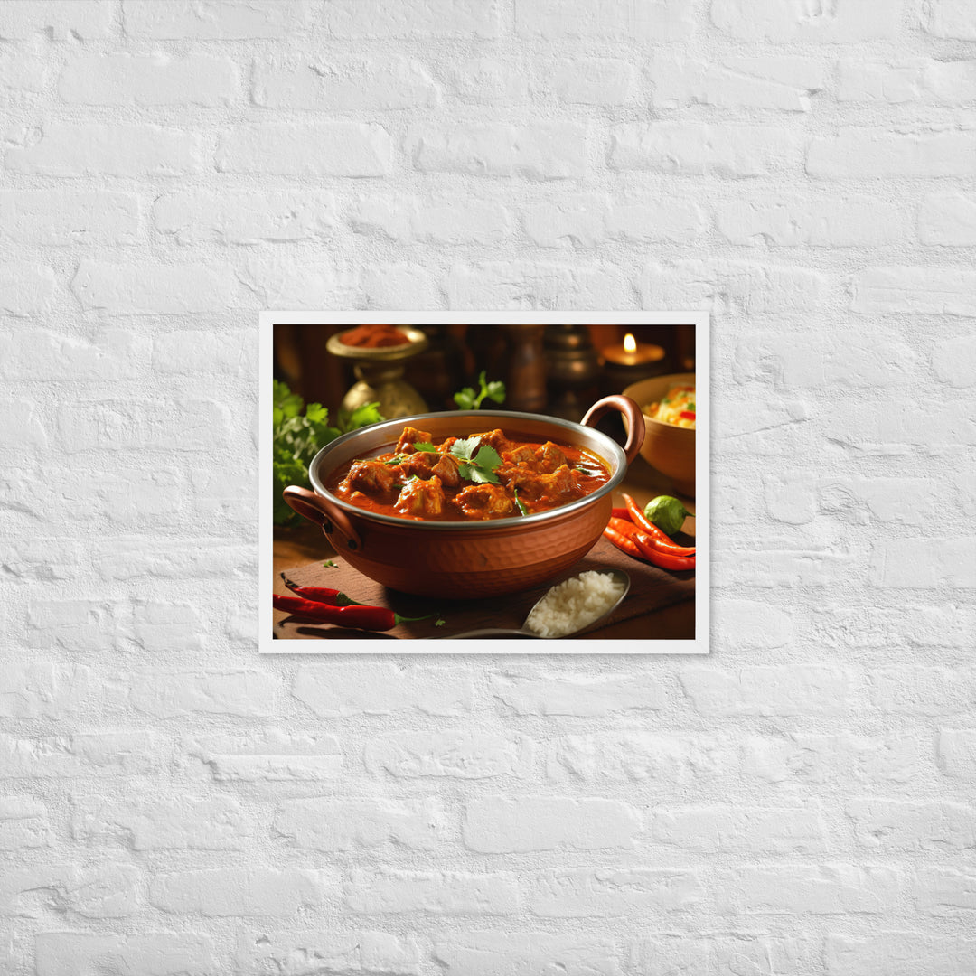 Indian Rogan Josh Curry Framed poster 🤤 from Yumify.AI