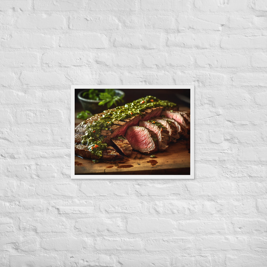 Flank Steak Framed poster 🤤 from Yumify.AI