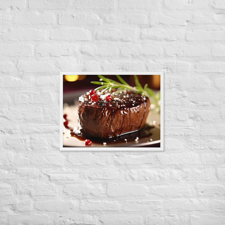 Filet Mignon Framed poster 🤤 from Yumify.AI