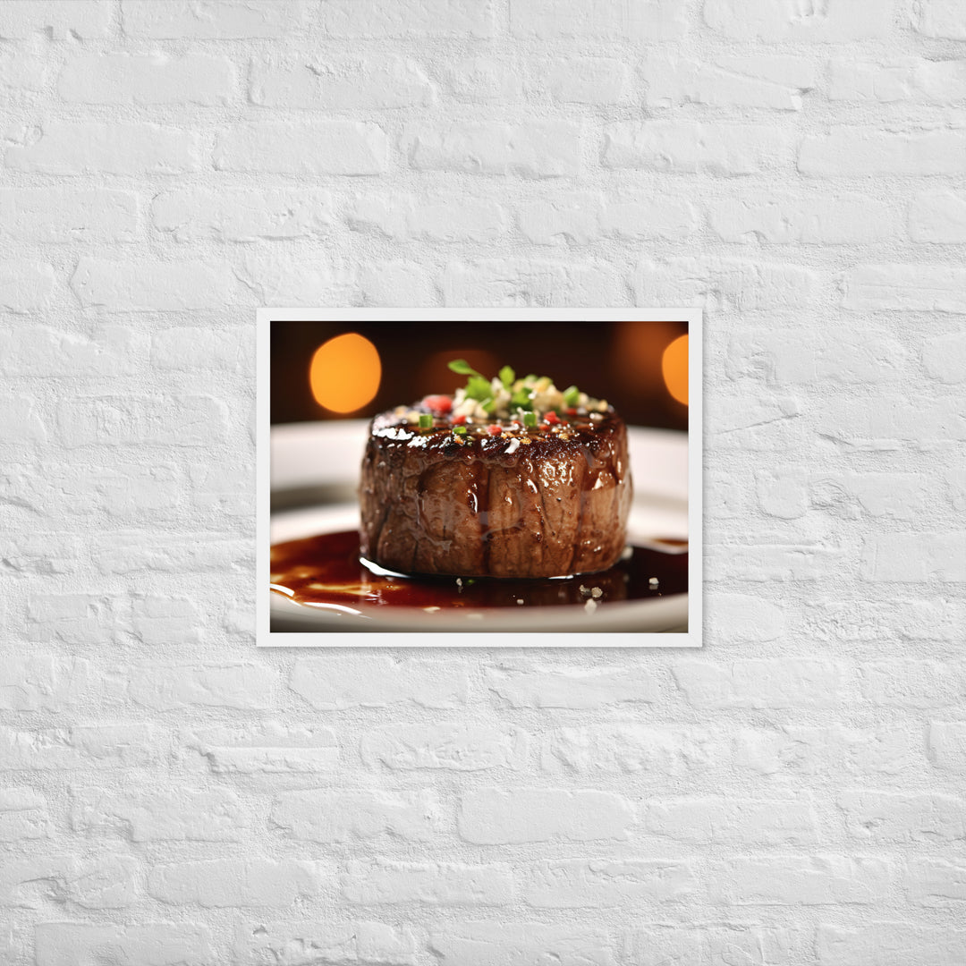 Filet Mignon Framed poster 🤤 from Yumify.AI