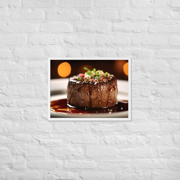 Filet Mignon Framed poster 🤤 from Yumify.AI