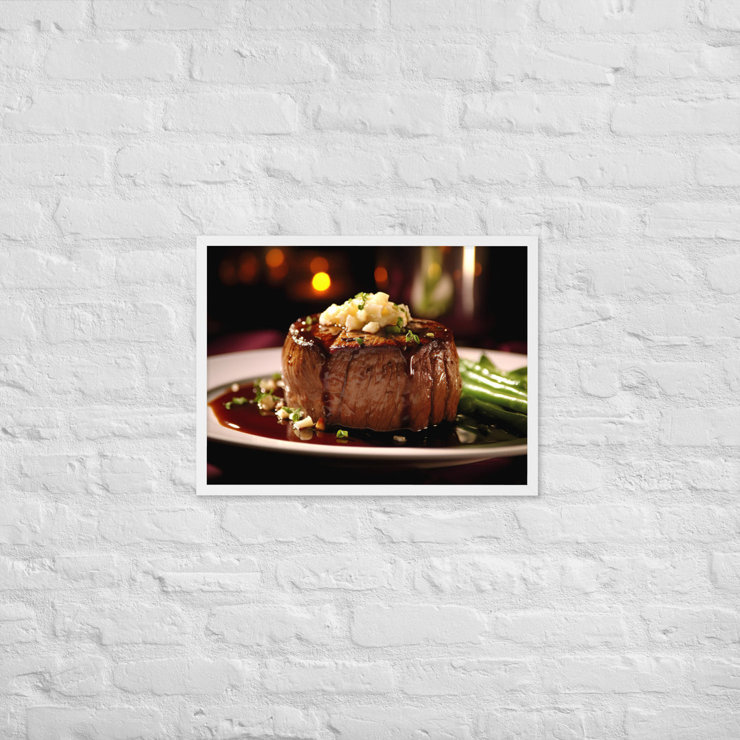 Filet Mignon Framed poster 🤤 from Yumify.AI