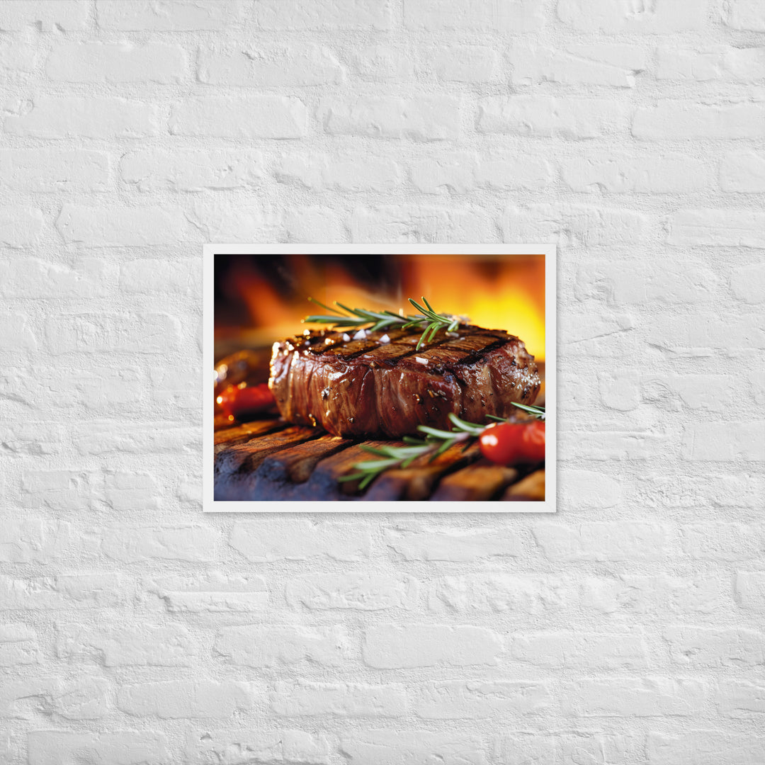 Australian Outback Steak Framed poster 🤤 from Yumify.AI