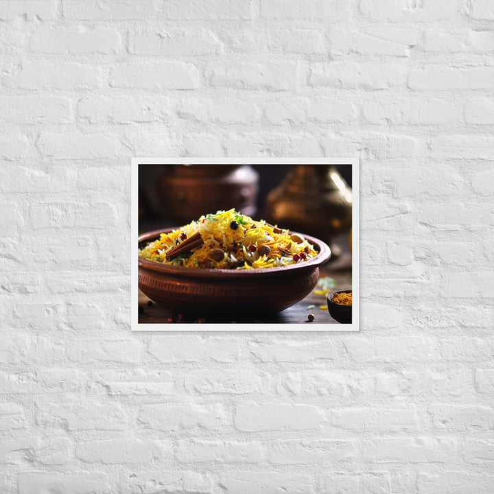 Sindhi Biryani Framed poster 🤤 from Yumify.AI