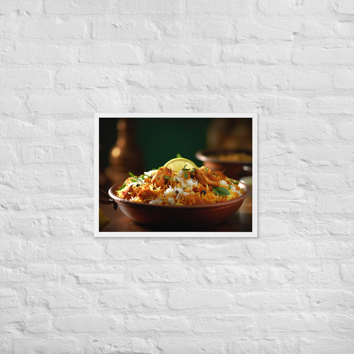 Malabar Biryani Framed poster 🤤 from Yumify.AI