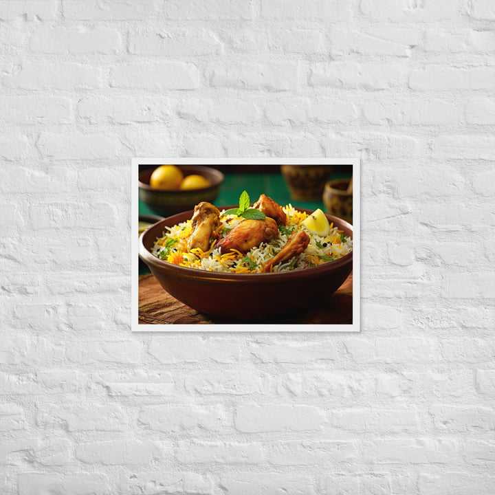 Kolkata Biryani Framed poster 🤤 from Yumify.AI