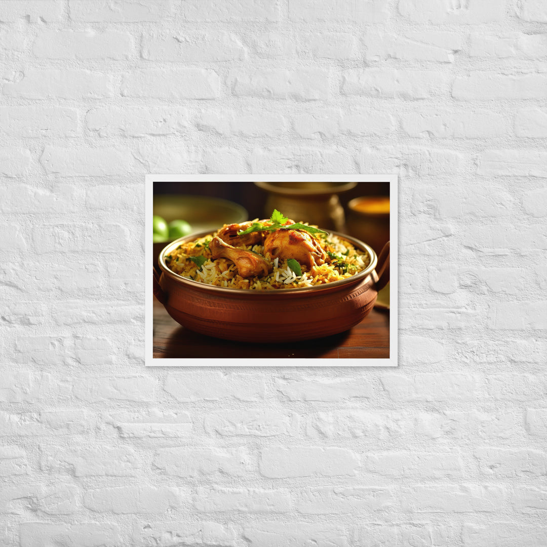 Kolkata Biryani Framed poster 🤤 from Yumify.AI