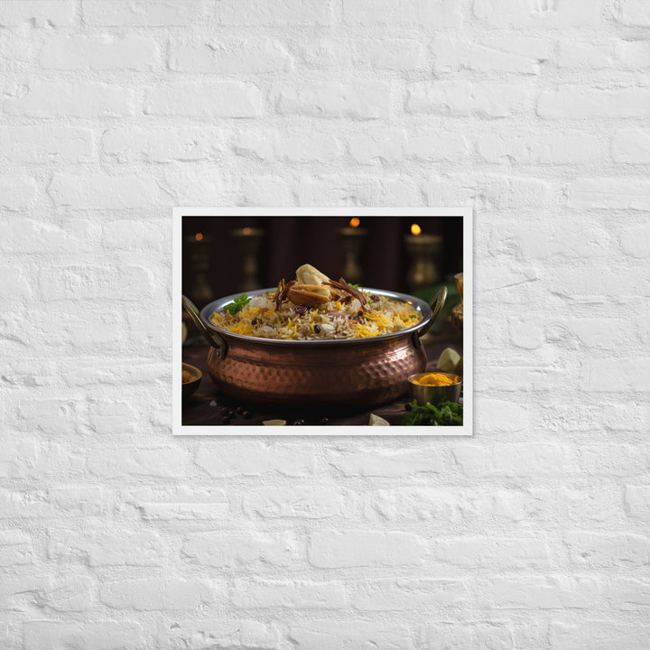 Dum Biryani Framed poster 🤤 from Yumify.AI