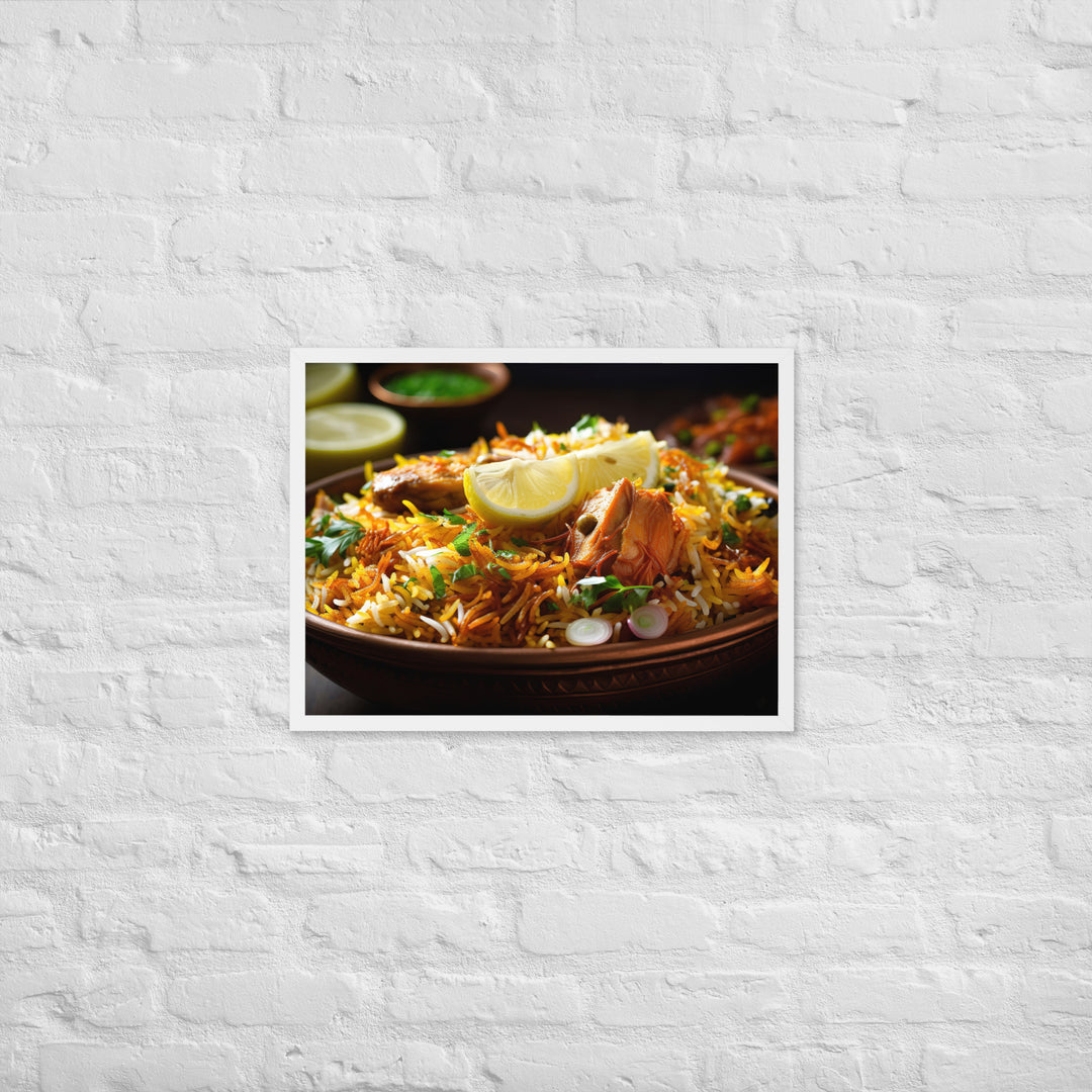 Bombay Biryani Framed poster 🤤 from Yumify.AI