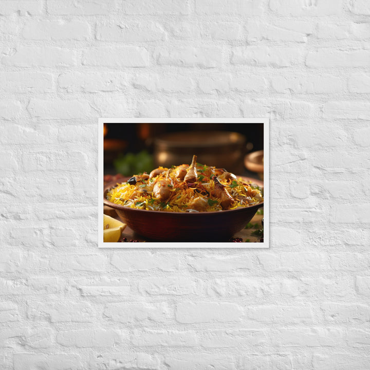 Bombay Biryani Framed poster 🤤 from Yumify.AI