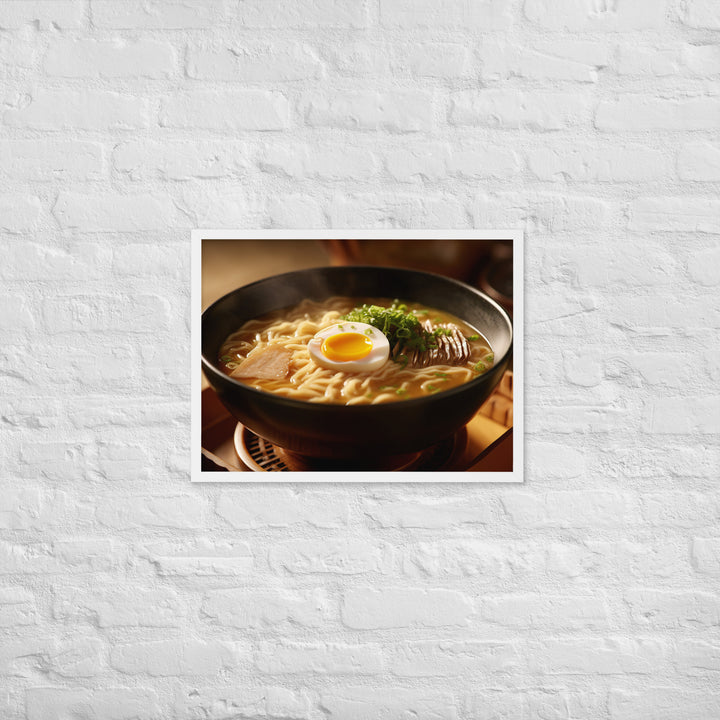 Tsukemen Framed poster 🤤 from Yumify.AI