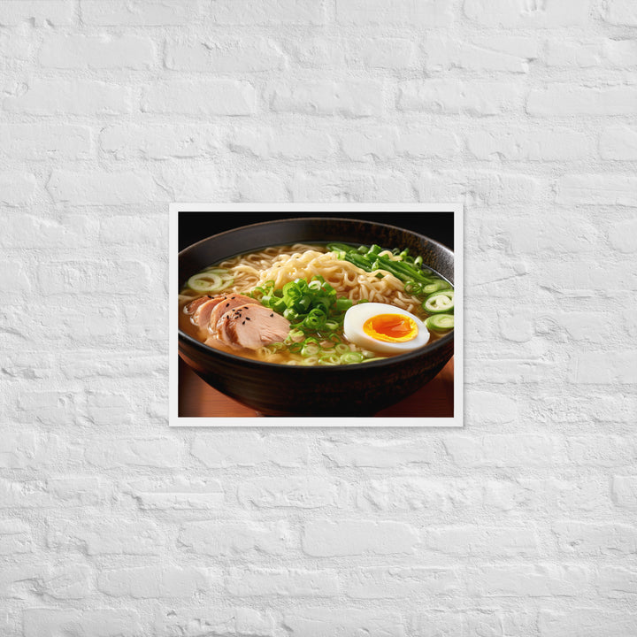 Miso Ramen Framed poster 🤤 from Yumify.AI