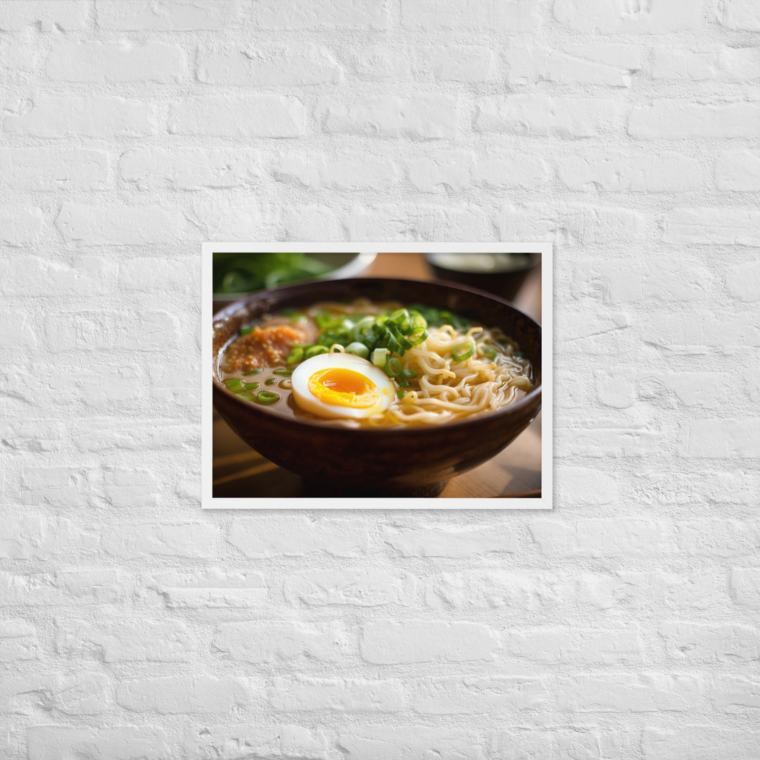 Miso Ramen Framed poster 🤤 from Yumify.AI