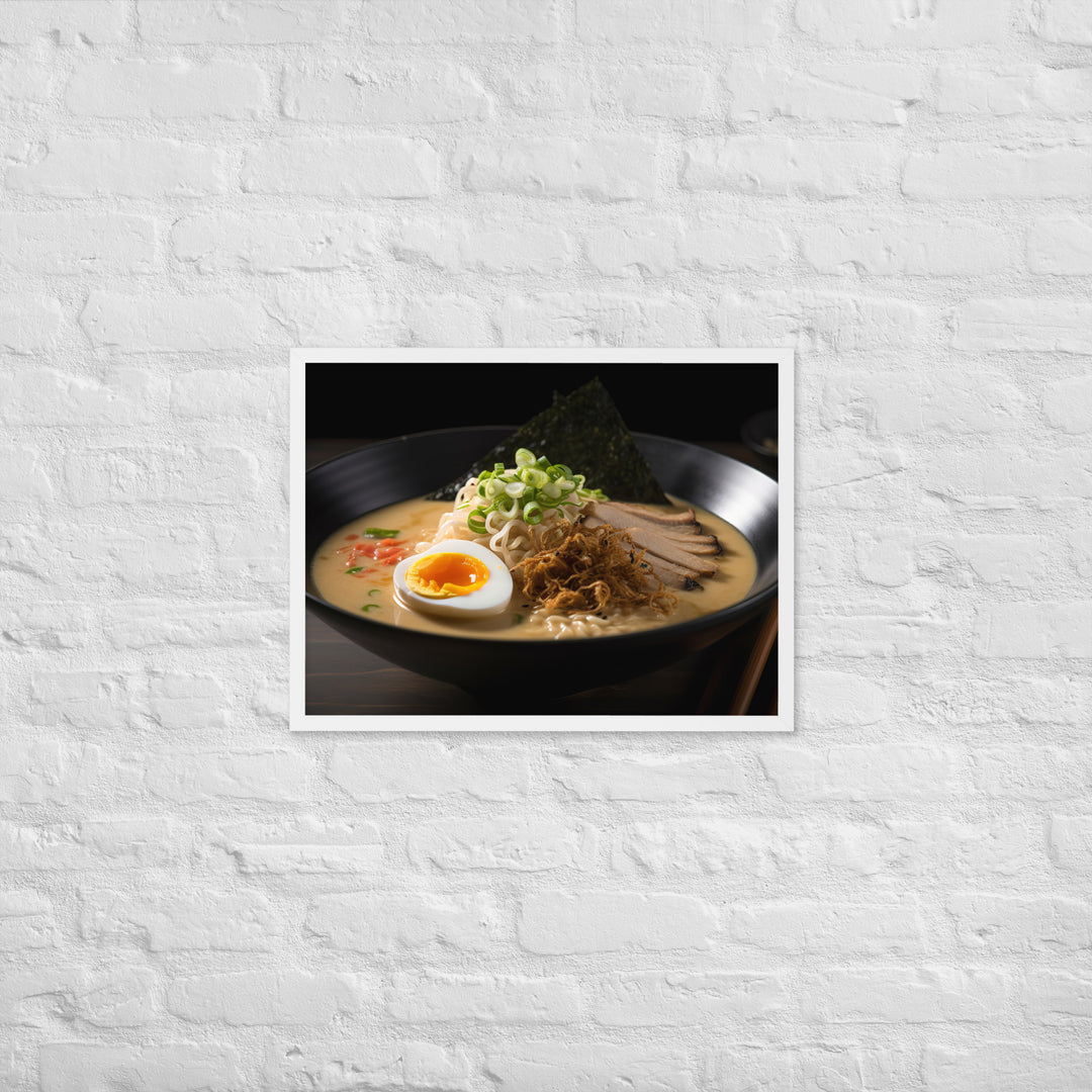 Miso Ramen Framed poster 🤤 from Yumify.AI