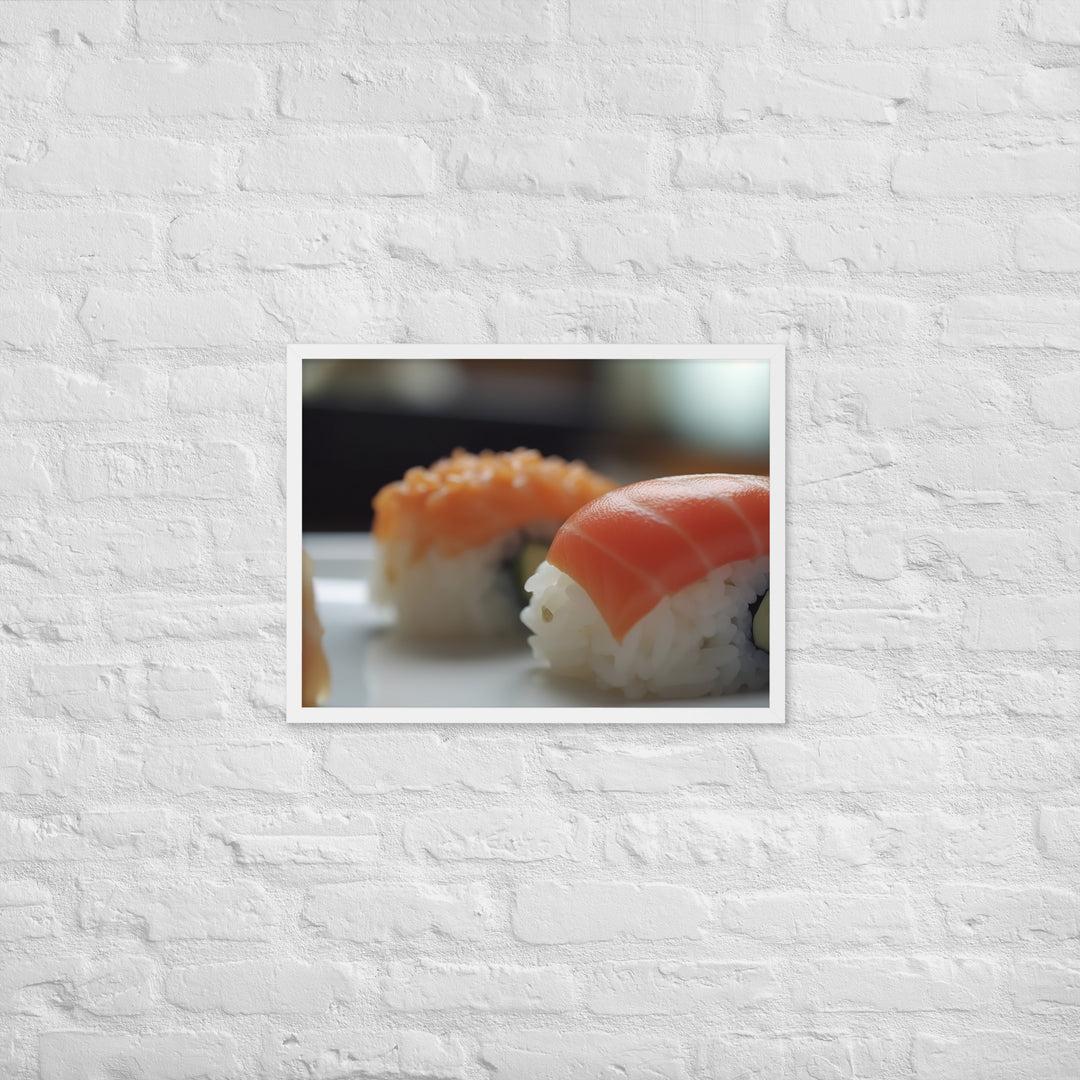 Sushi Framed poster 🤤 from Yumify.AI