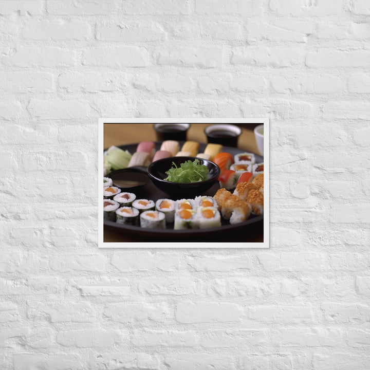 Sushi Framed poster 🤤 from Yumify.AI