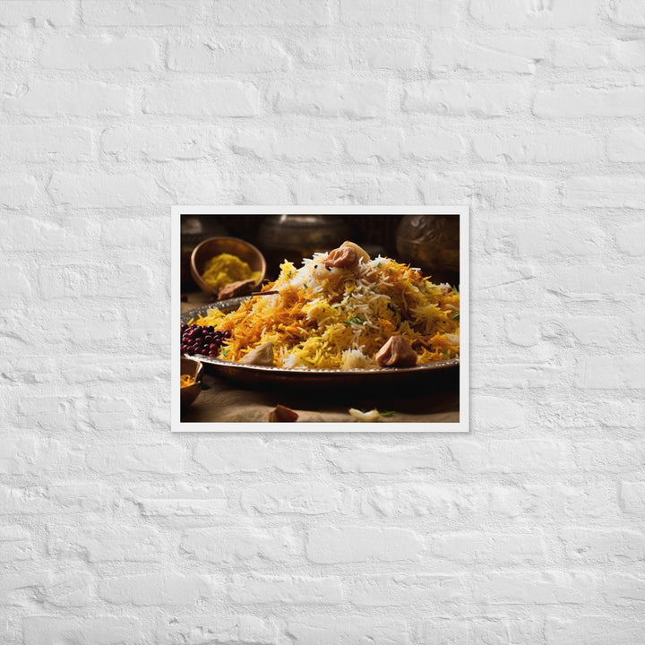 Biryani Framed poster 🤤 from Yumify.AI