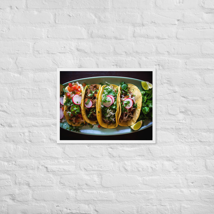 Taco Tuesday Framed poster 🤤 from Yumify.AI