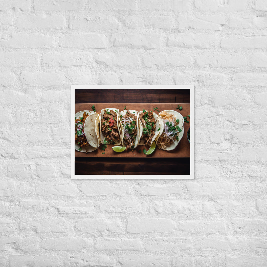 Taco Tuesday Framed poster 🤤 from Yumify.AI