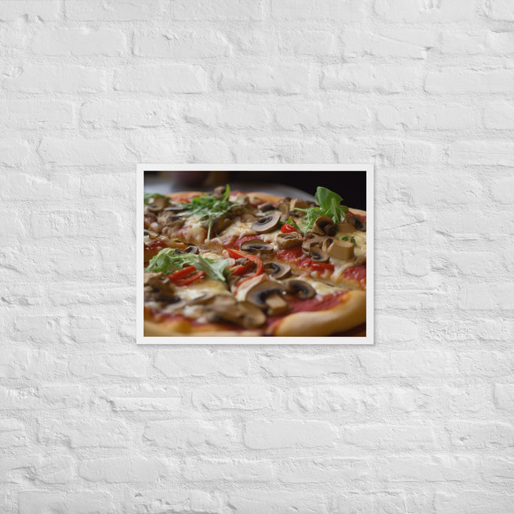 Pizza Framed poster 🤤 from Yumify.AI